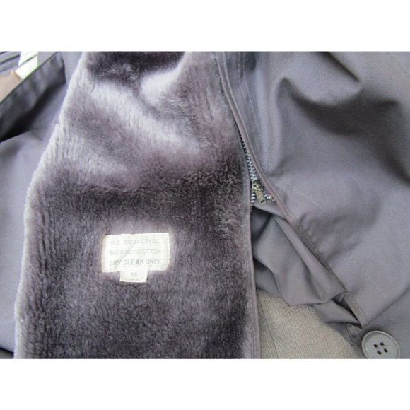 Misty Harbor Women’s Size 16 Trench Coat w/Zip-Out Lining with Belt - Picture 10 of 13